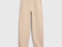 Трикотажные брюки для девочек, Бежевый