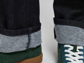 Утепленные джинсы straight fit