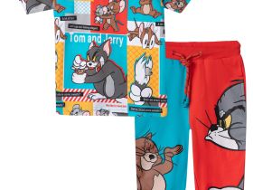 Комплект детский трикотажный для мальчиков: фуфайка (футболка), брюки