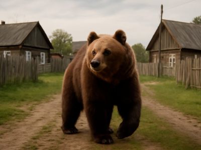 Залезают в дома, бродят по городу. В Якутии участились случаи выхода медведей к людям