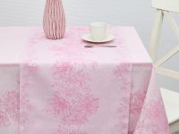 Скатерть-дорожка Milfler, розовая