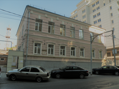 Здание художественно-ремесленной учебной мастерской имени М.В. Попова, в котором располагалась детская музыкальная школа имени М.Ф. Гнесина