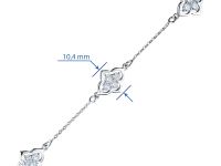 Браслет из белого золота э4712бр04210026