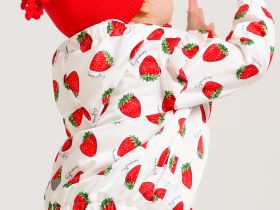 Шапка детская трикотажная для девочек