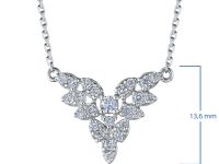 Колье из серебра э0612кл10190270