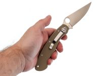 Складной нож Steelclaw Боец-3, сталь D2, рукоять G10, песочный