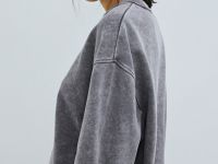 Базовая толстовка оверсайз, Серый