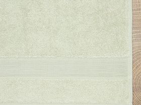 Полотенце махровое Nell, серо-зеленое