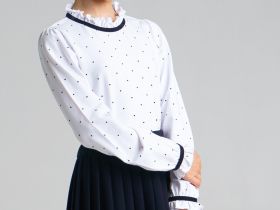 Блузка трикотажная для девочки