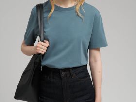 Удлиненная футболка прямого кроя