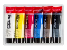 Набор акрила Talens "Amsterdam" Standart 6 цв*20 мл, стартовый