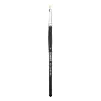 Кисть жесткая синтетика №4 плоская Sketchmarker "352" ручка короткая