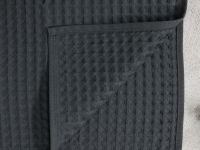 Полотенце вафельное Francesca, графит