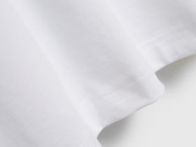 Базовый лонгслив из плотного хлопка, Белый