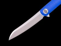 Складной нож Dr.Tech W4224SBL, сталь D2, рукоять G10, синий