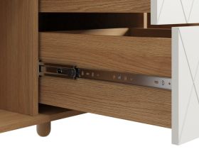 Тумба Теджонс 139x85 Ромб Белый