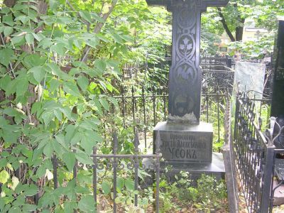 Могила Усова Сергея Алексеевича (1827-1886)