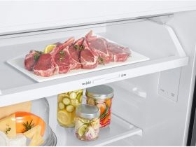 Холодильник Samsung с верхней морозильной камерой и с технологией SpaceMax™, RT6300C, 411 л серебристый