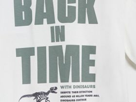 Футболка с принтом для мальчиков, Бежевый