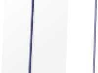 Чехол Samsung Clear Edge Cover Tab A8 прозрачный с фиолетовой рамкой