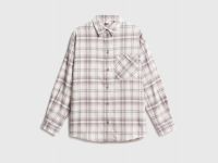 Рубашка в клетку для девочек, Розовый