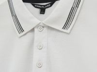 Поло из хлопка с коротким рукавом