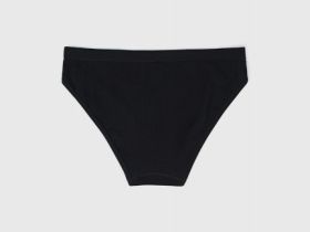 Бесшовные трусы-брифы, Черный