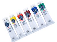 Набор масла Мастер-Класс "Basic colours" 6 шт х18 мл, в пластиковм коррексе с европодвесом