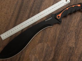 Мачете кукри Boker Magnum Chainsaw Backup, сталь 420, рукоять резина/пластик