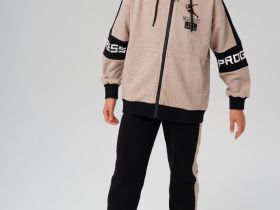 Комплект трикотажный для мальчиков: толстовка, брюки