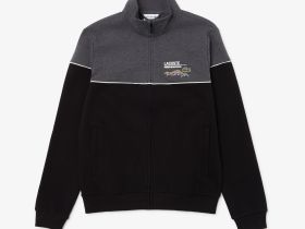 Мужской хлопковый свитшот Lacoste приталенного кроя