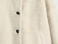 Короткая шуба из искусственного меха, Бежевый