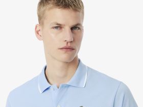 Мужское поло Lacoste из хлопка