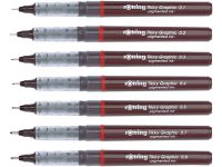 Ручка для черчения Rotring "TIKKY Graphic" 0,8 мм, черный