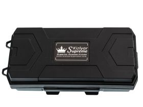Шейный нож Kizlyar Supreme Amigo X, сталь D2, рукоять G10, черный