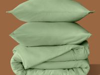 Постельное белье Smoke green