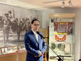 Открылась выставка к 100-летию Якутской национальной военной школы