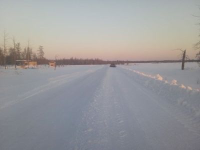 Восстановили проезд на участке автозимника в Кобяйском районе
