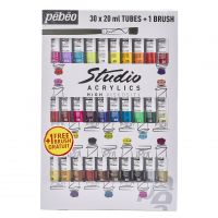 Набор акрила Pebeo "Studio Acrylics" 30 цв*20 мл