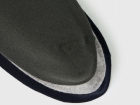 Короткие носки, 3 пары, Синий