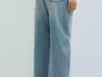 Джинсы Balloon со средней посадкой, Голубой