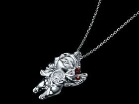 Подвеска из серебра с гранатом э0606пд12250368