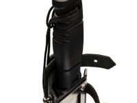 Тактический нож КАМПО-В, сталь 95Х18, рукоять термоэластопласт, титановые ножны с пилой