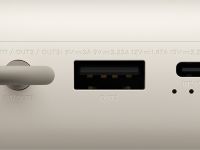 Портативное зарядное устройство Xiaomi Power Bank 10000mAh с кабелем Beige