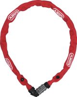 Велозамок-цепь Abus Web 1200, кодовый 3 разряда, 4 х 600 мм (красный)
