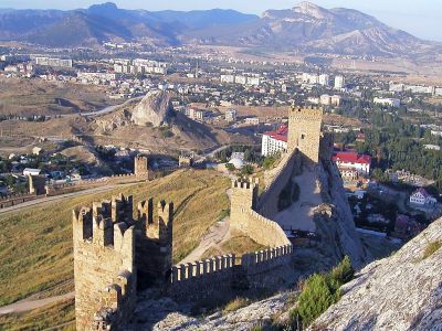 Куртина III между Башней № 3 Безымянной и Башней № 4 Георгиевской