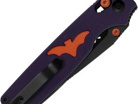 Складной нож Kizer Original 2, сталь 14C28N, рукоять G10, фиолетовый