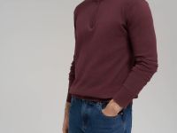 Джемпер прямого кроя из хлопка