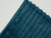 Плед Soft strip, морская волна