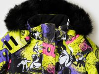 Комбинезон текстильный с полиуретановым покрытием для девочек